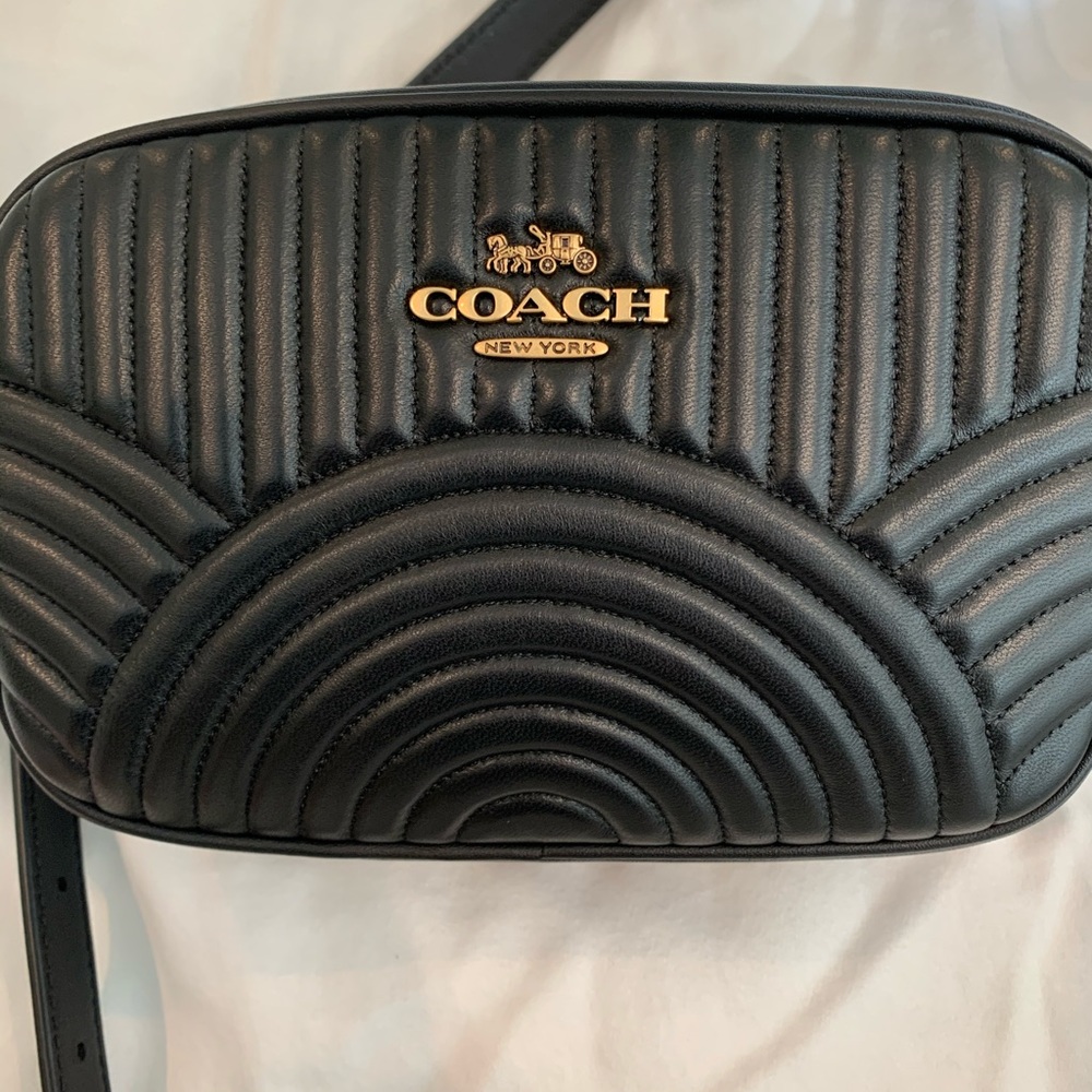 COACH deco quilt Dorsey belt bag NWT